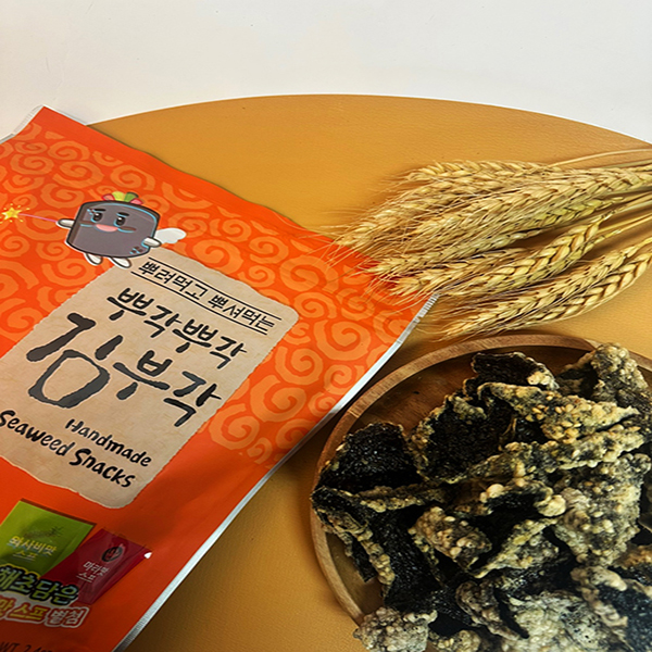 뿌각뿌각 김부각 70g(와사비맛, 마라맛)