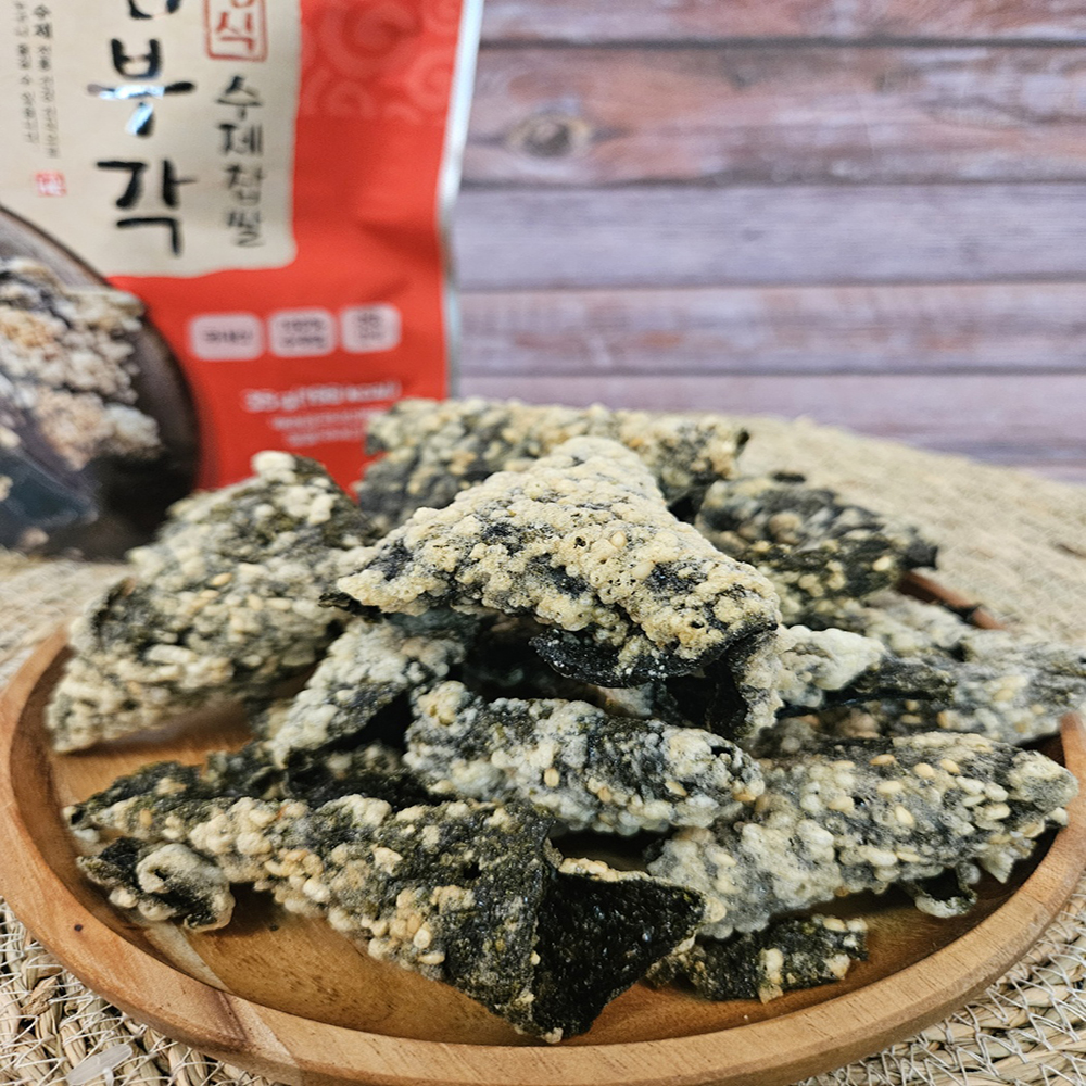수제 찹쌀 김부각 35g x 3봉