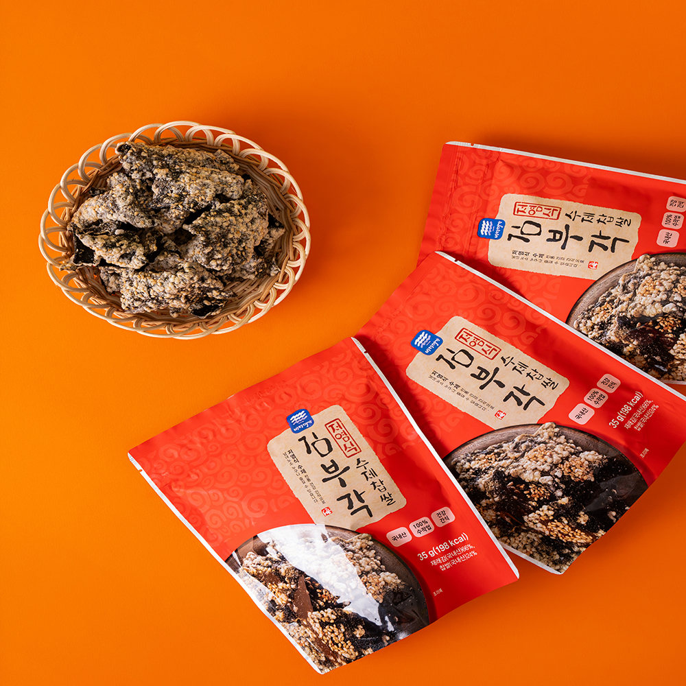 수제 찹쌀 김부각 35g x 3봉