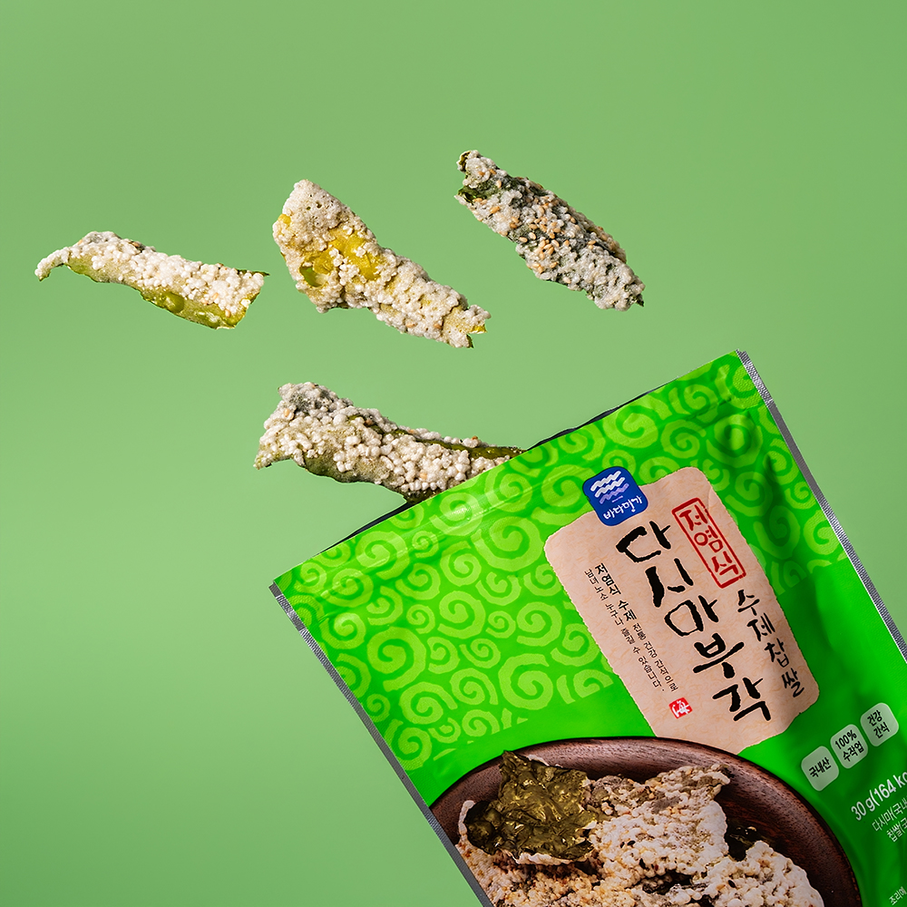 수제 찹쌀 다시마부각 30g x 3봉